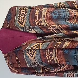 Lularoe Southwest Print Shirley Kimono